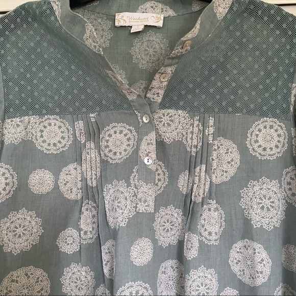 Long Sleeves Boho Blouse - Picture 3 of 13